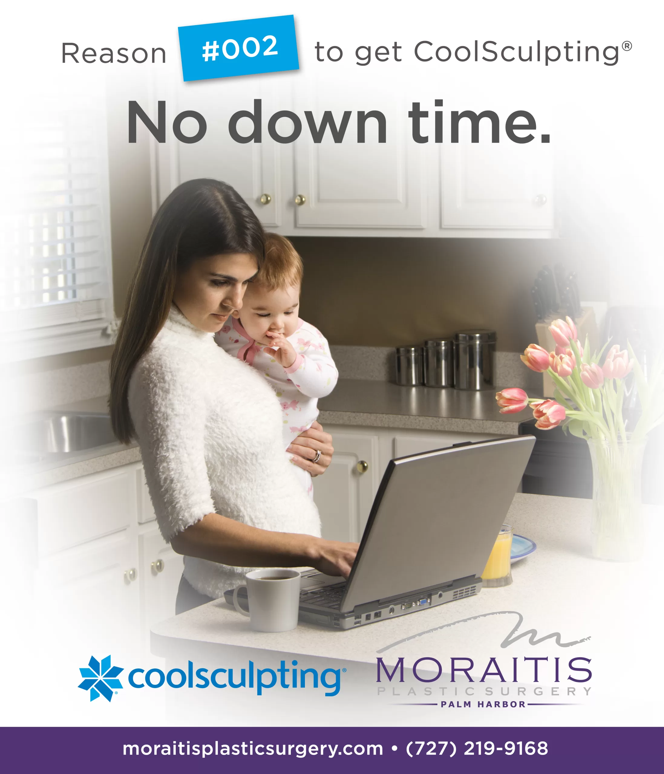 Reason 2 coolsculpting® facebook ad | moraitis plastic surgery Reason 2 coolsculpting® facebook ad